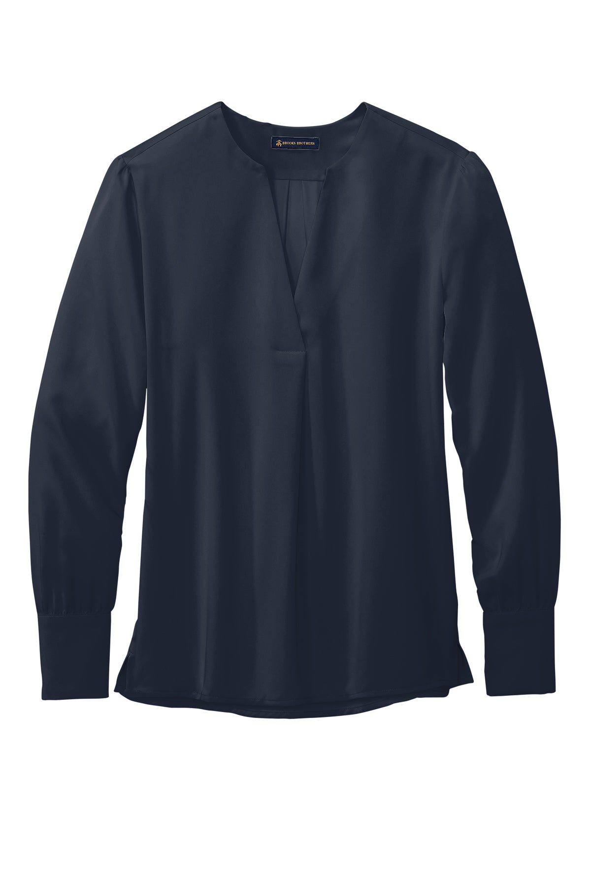 Brooks Brothers® Women’s Open-Neck Satin Blouse